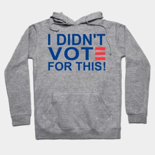 I DIDN'T VOTE FOR THIS Hoodie